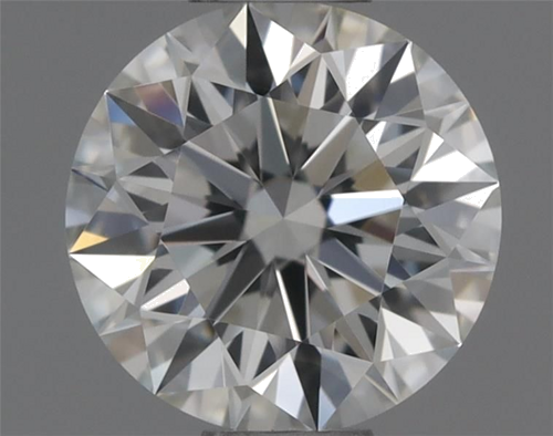 0.44 carat H-VVS2 Excellent cut Natūralus Round Deimantas (1)