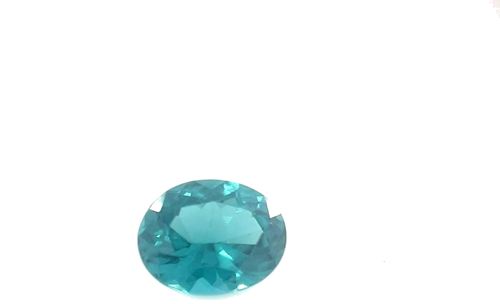 0.66 carat BLUE Oval Tourmaline (1)