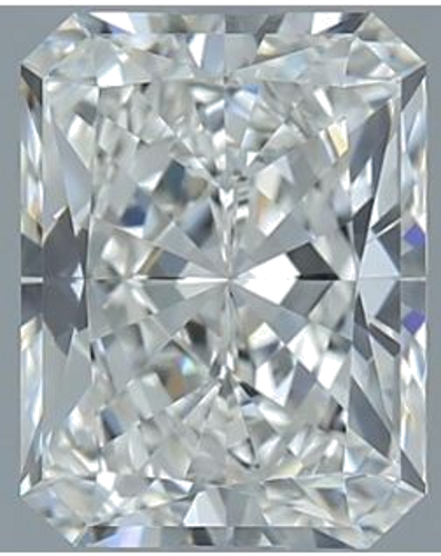 2.01 carat G-VS2 Natūralus Radiant Deimantas (1)