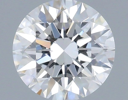 0.52 carat F-VVS2 Excellent cut Natūralus Round Deimantas (1)