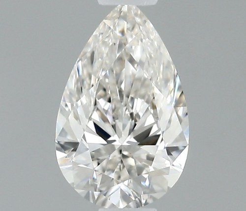 0.5 carat H-VVS2 Natūralus Pear Deimantas (1)