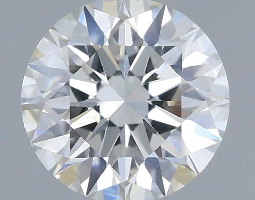 0.37 carat F-VVS2 Excellent cut Natūralus Round Deimantas (1)