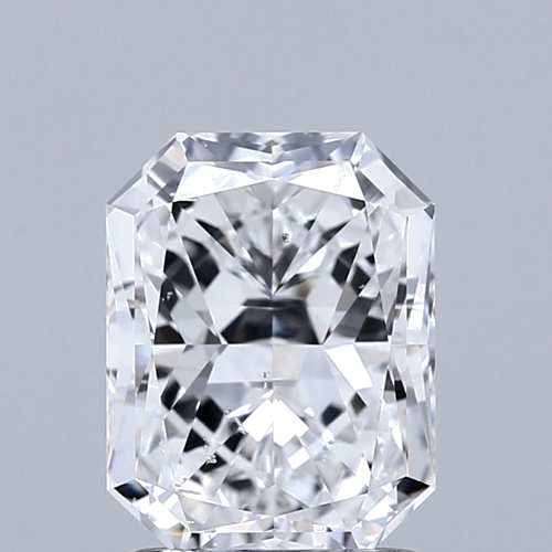 1.51 carat D-SI2 Natūralus Radiant Deimantas (1)