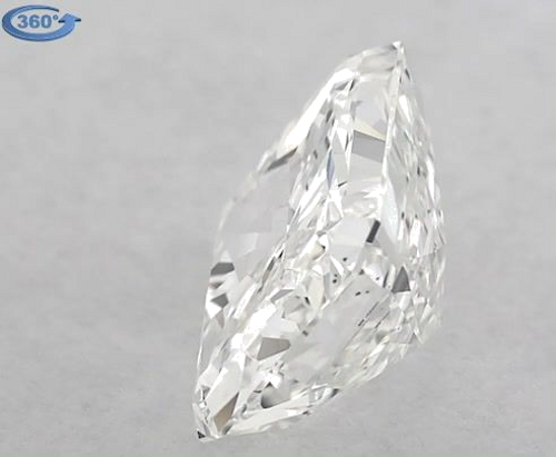 1.54 carat H-VS2 Natūralus Radiant Deimantas (1)