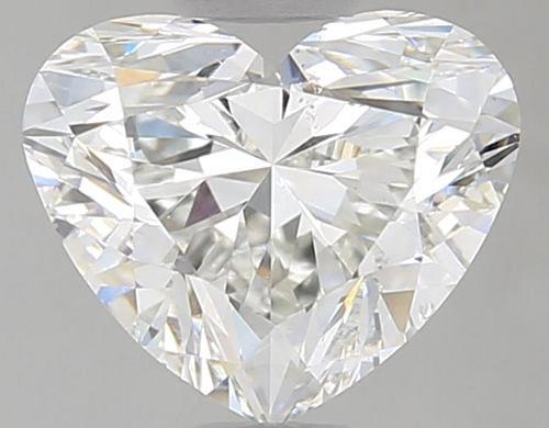 1.12 carat H-SI2 Natūralus Heart Deimantas (1)