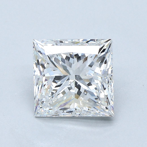 3.01 carat F-SI2 Natūralus Princess Deimantas (1)