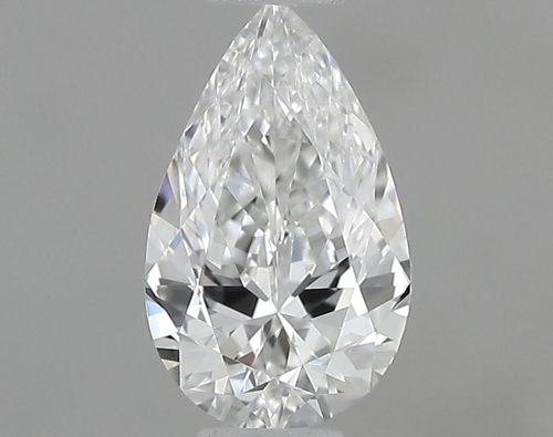 0.5 carat D-VS1 Natūralus Pear Deimantas (1)