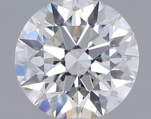0.32 carat E-VS2 Excellent cut Natūralus Round Deimantas (1)