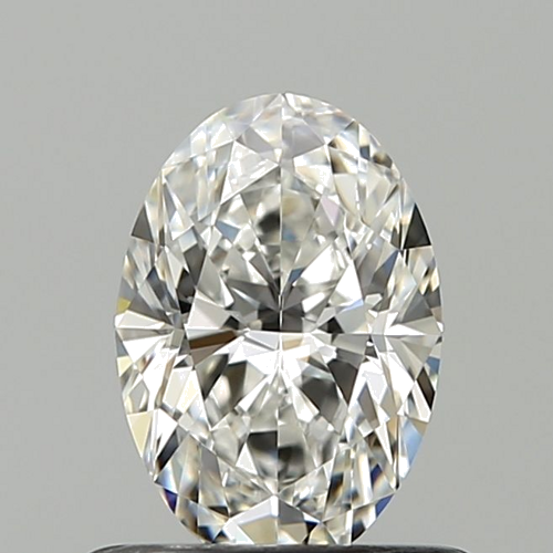 0.6 carat F-VS1 Natūralus Oval Deimantas (1)