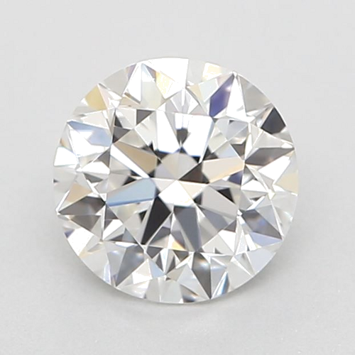 0.51 carat F-VVS1 Very Good cut Natūralus Round Deimantas (1)