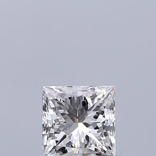 0.41 carat E-VVS1 Natūralus Princess Deimantas (1)