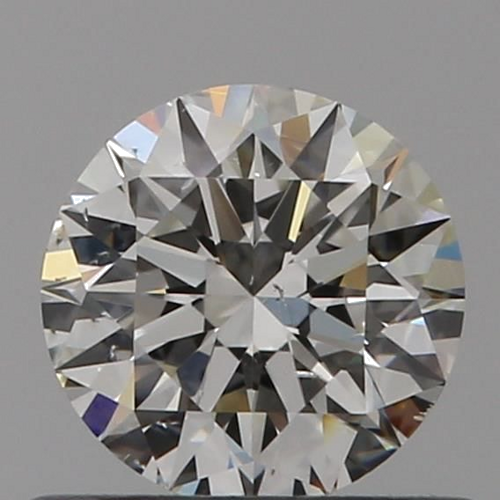 0.51 carat I-SI1 Excellent cut Natūralus Round Deimantas (1)