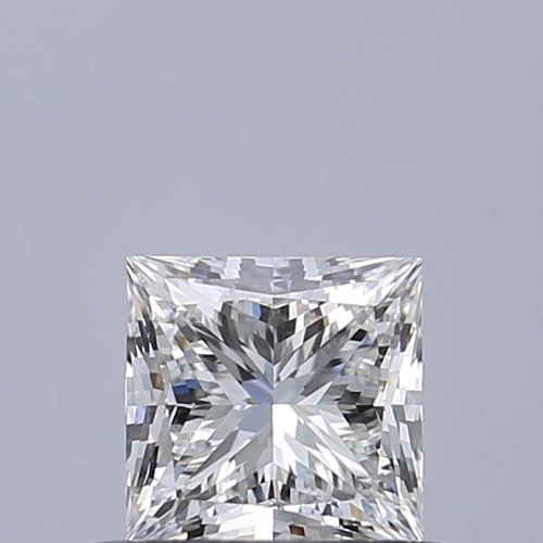 0.51 carat G-VVS2 Natūralus Princess Deimantas (1)