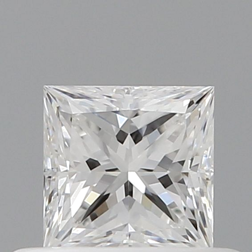 0.4 carat E-VVS1 Natūralus Princess Deimantas (1)