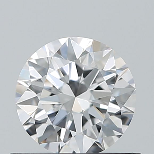 0.58 carat D-VVS1 Excellent cut Natūralus Round Deimantas (1)