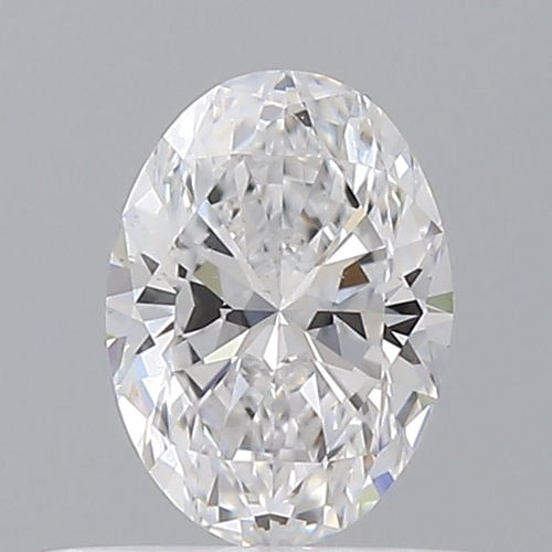 0.4 carat D-VS2 Natūralus Oval Deimantas (1)
