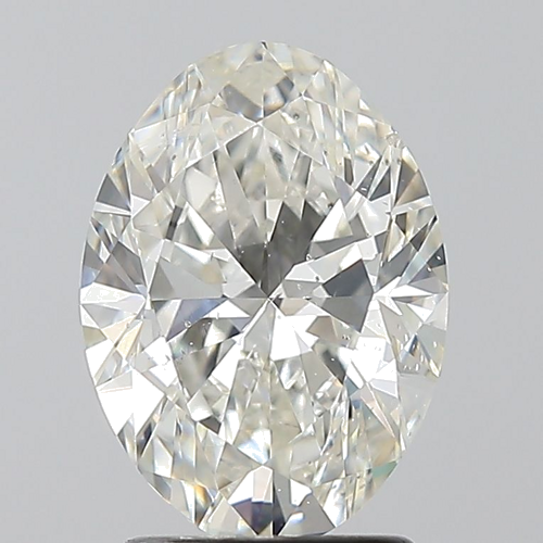 2.01 carat I-SI1 Natūralus Oval Deimantas (1)