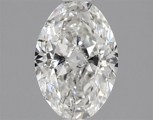 1.01 carat H-SI2 Natūralus Oval Deimantas (1)