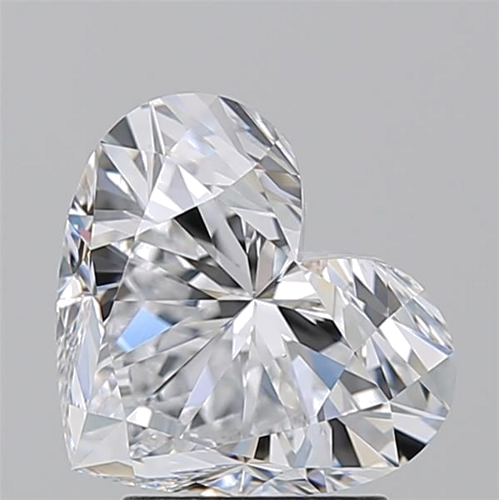 3.01 carat D-VS2 Natūralus Heart Deimantas (1)