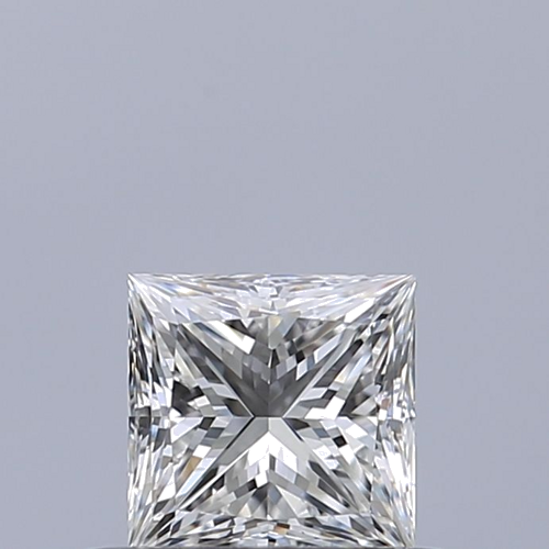 0.4 carat F-VVS1 Natūralus Princess Deimantas (1)
