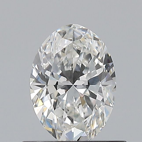0.59 carat G-VVS2 Natūralus Oval Deimantas (1)