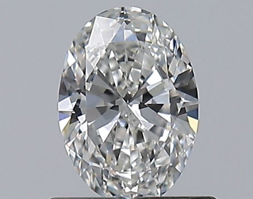 0.55 carat F-VVS1 Natūralus Oval Deimantas (1)