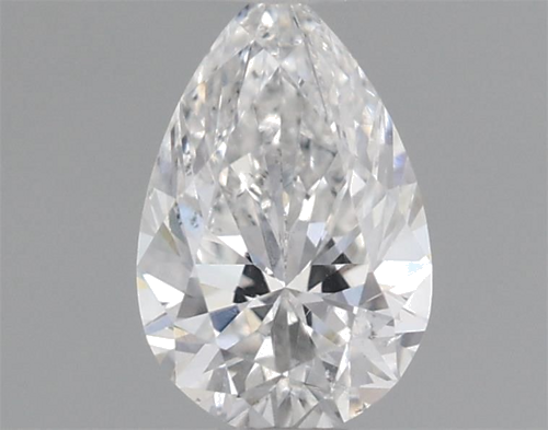 0.51 carat D-SI1 Natūralus Pear Deimantas (1)