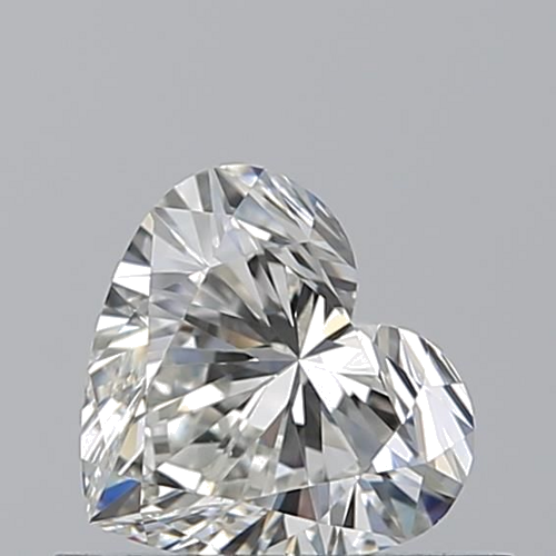 0.51 carat I-VS1 Natūralus Heart Deimantas (1)