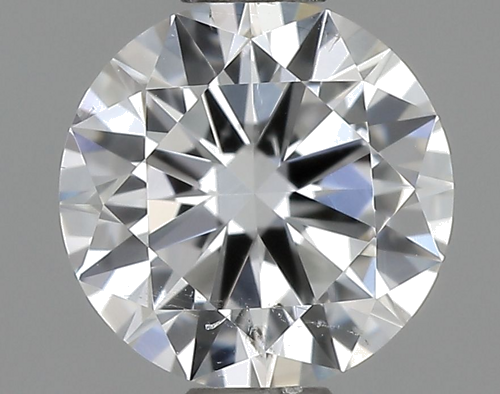 0.5 carat E-SI1 GD cut Natūralus Round Deimantas (1)