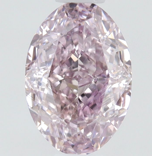 0.5 carat Fancy Purplish Pink-VS2 Natūralus Oval Deimantas (1)