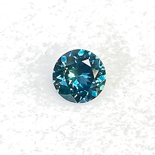 0.49 carat GREEN Round Safyras (1)