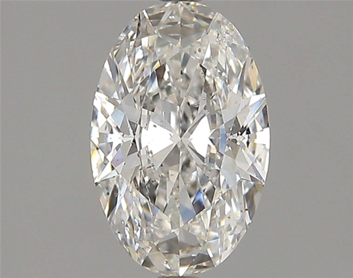 1.5 carat F-SI2 Natūralus Oval Deimantas (1)