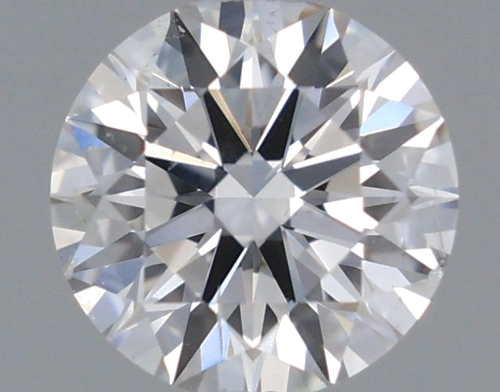 0.52 carat E-SI2 Excellent cut Natūralus Round Deimantas (1)