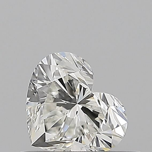 0.5 carat H-VVS2 Natūralus Heart Deimantas (1)