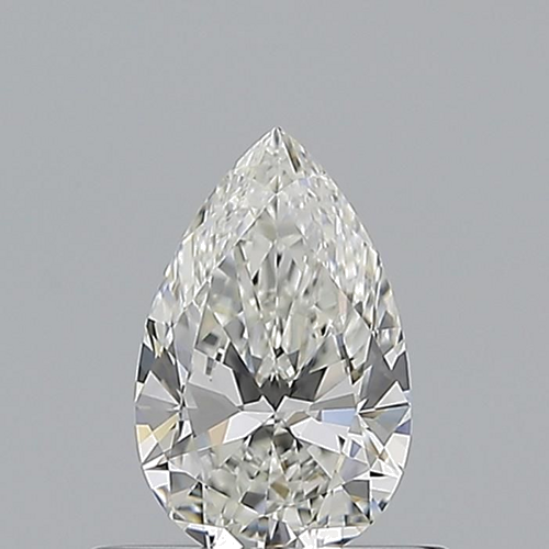 0.5 carat H-VVS2 Natūralus Pear Deimantas (1)