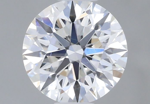 0.42 carat F-VVS2 Excellent cut Natūralus Round Deimantas (1)