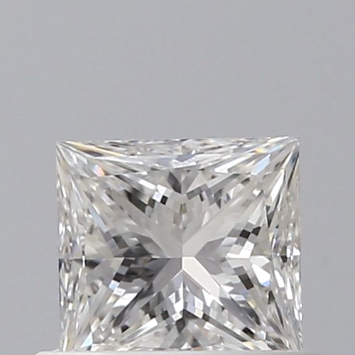 0.5 carat E-VS2 Natūralus Princess Deimantas (1)