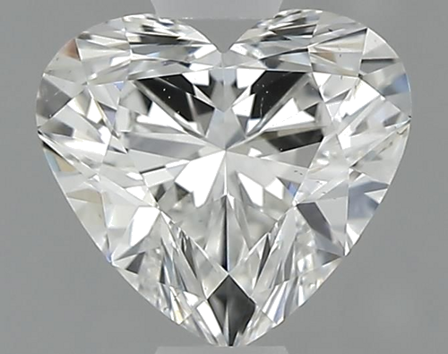 0.66 carat G-SI1 Natūralus Heart Deimantas (1)