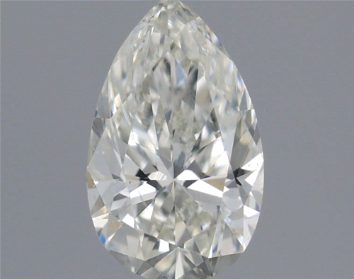 0.47 carat H-SI1 Natūralus Pear Deimantas (1)