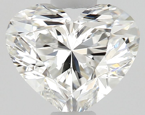 0.5 carat F-VS2 Natūralus Heart Deimantas (1)