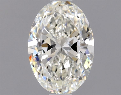 0.57 carat I-VVS1 Natūralus Oval Deimantas (1)
