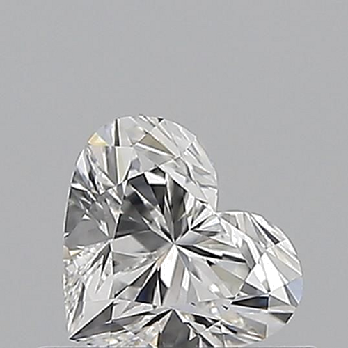 0.5 carat F-VS2 Natūralus Heart Deimantas (1)