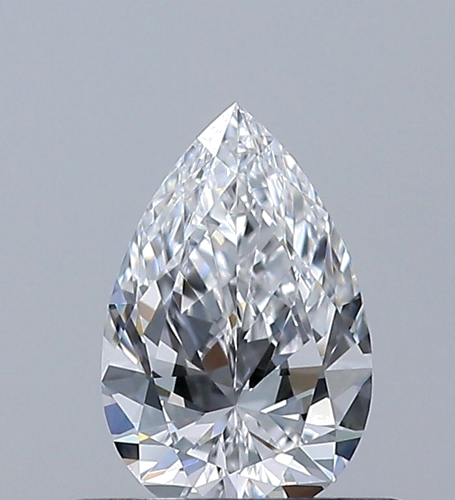 0.45 carat D-IF Natūralus Pear Deimantas (1)