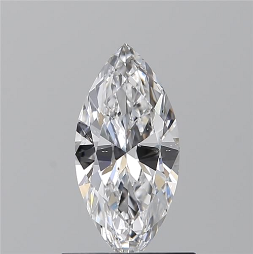 0.7 carat D-SI1 Natūralus Marquise Deimantas (1)