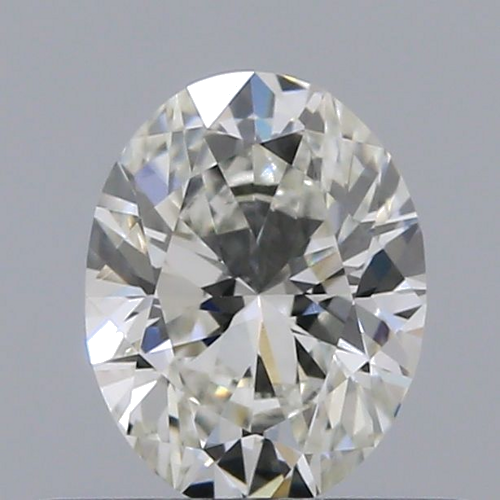 0.42 carat I-VVS1 Natūralus Oval Deimantas (1)