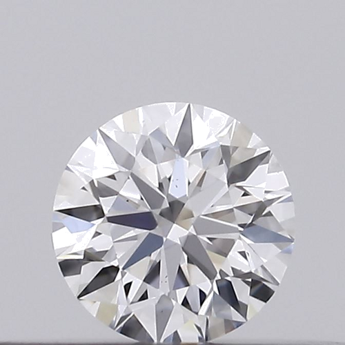 0.16 carat D-VS2 Excellent cut Natūralus Round Deimantas (1)