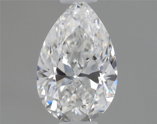 0.46 carat E-SI1 Natūralus Pear Deimantas (1)