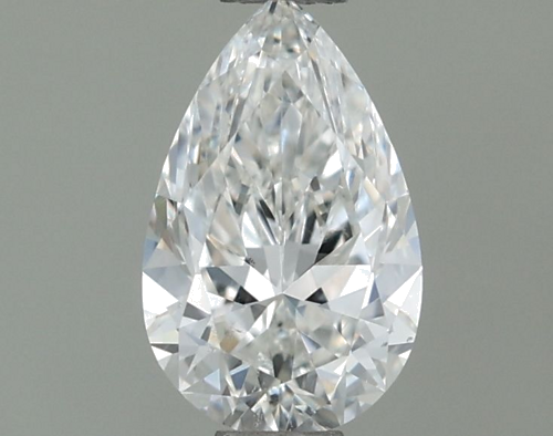 0.5 carat G-SI1 Natūralus Pear Deimantas (1)