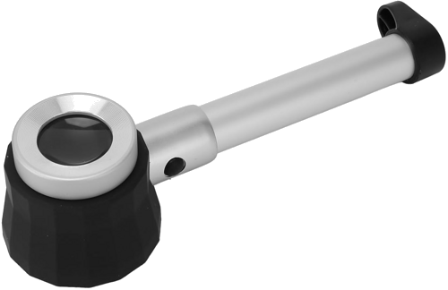 Handheld Magnifying Glass with LED Lighting and Measuring Scale 10x (5)