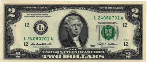 2 доллара США (1)